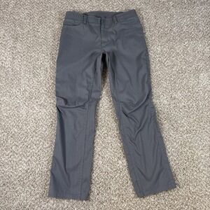 Under Armour Pants Men's Size 34x30 Gray Storm Enduro Ripstop Performance